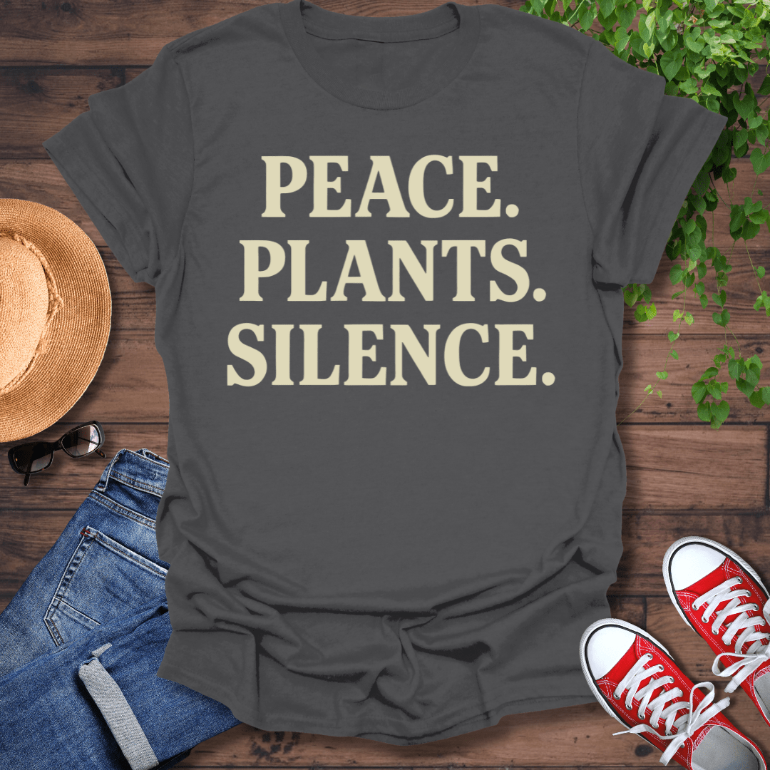 Peace Plants Silence T-Shirt