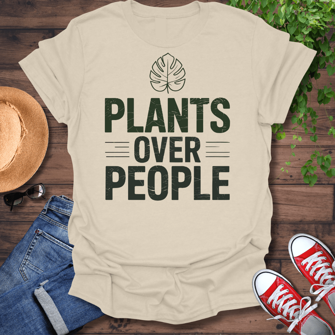 Plants Over People T-Shirt