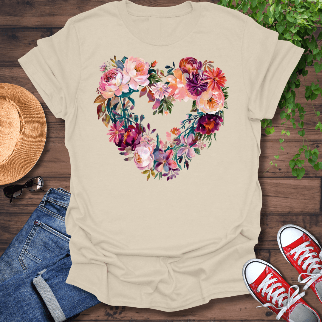 Watercolor Heart T-Shirt