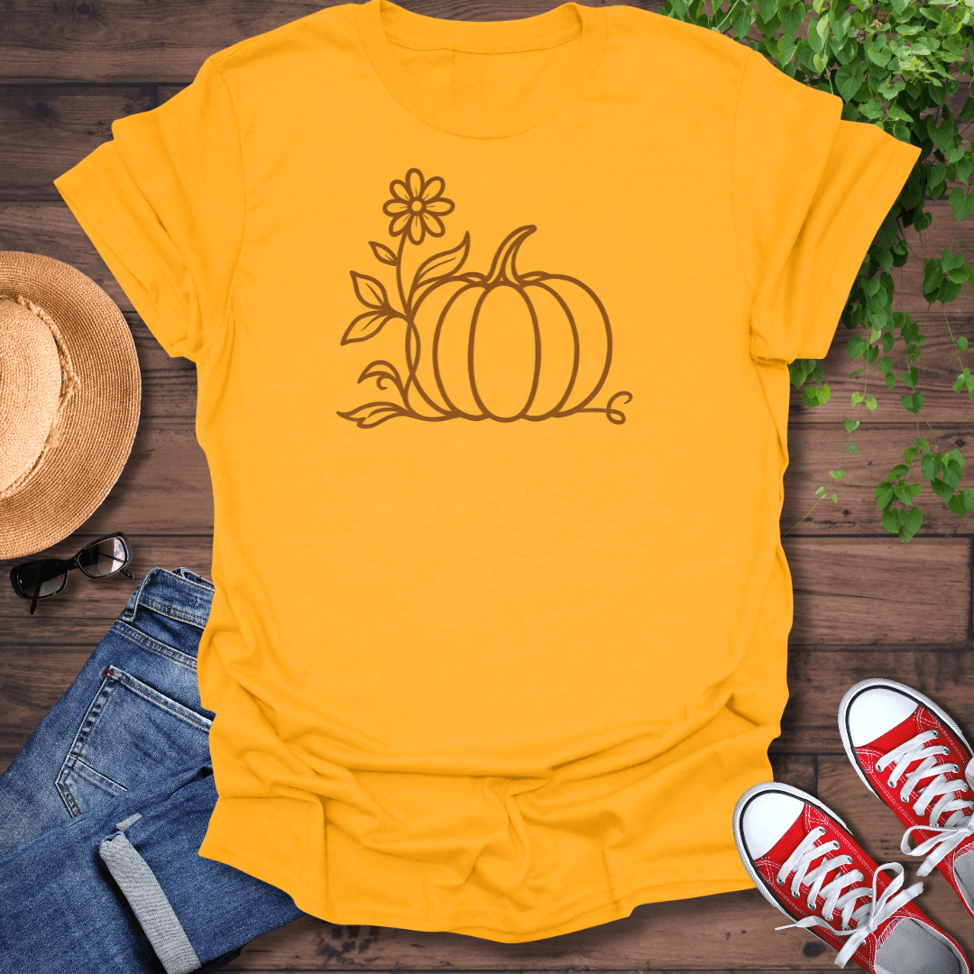 Pumpkin Simple T-Shirt