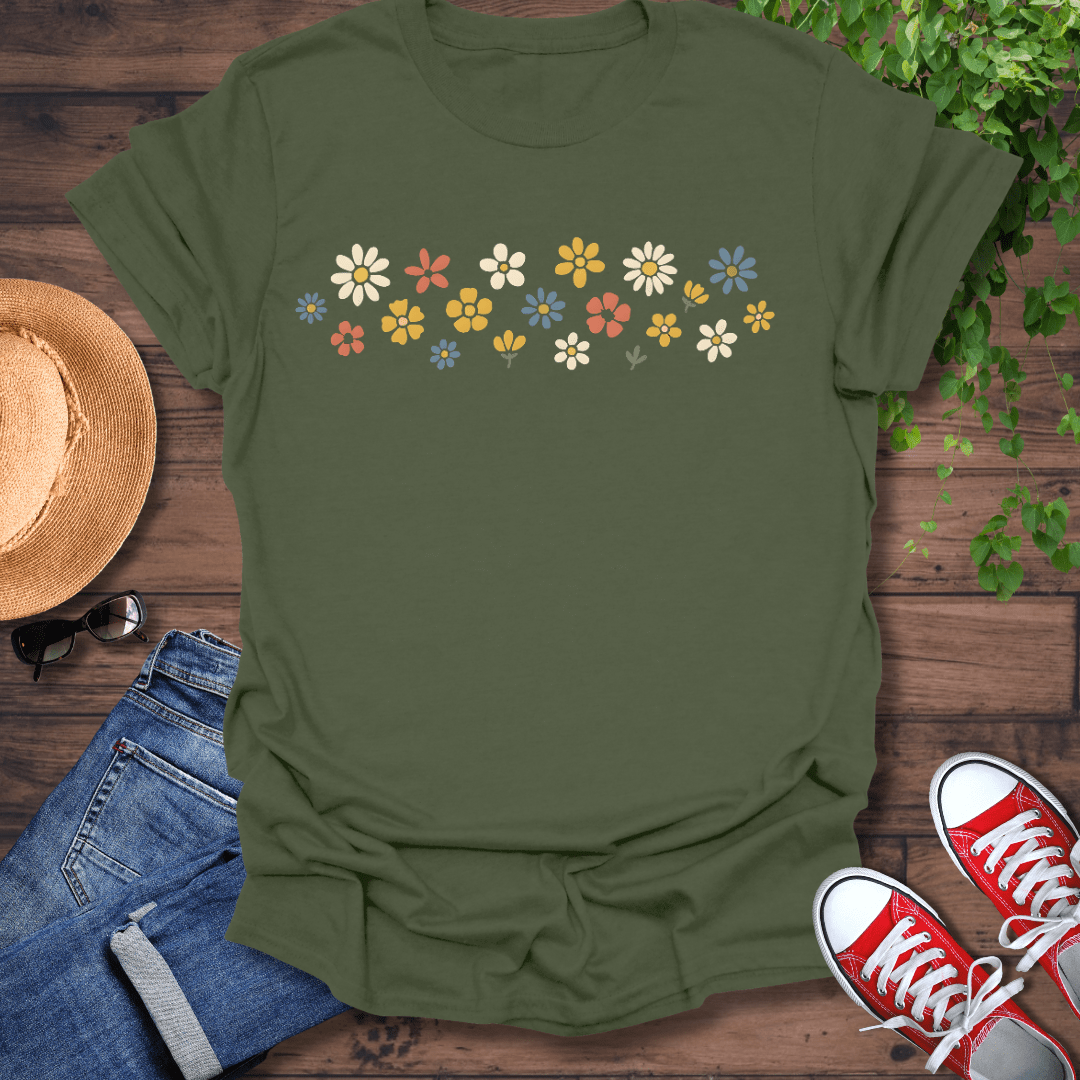 Simple Floral T-Shirt
