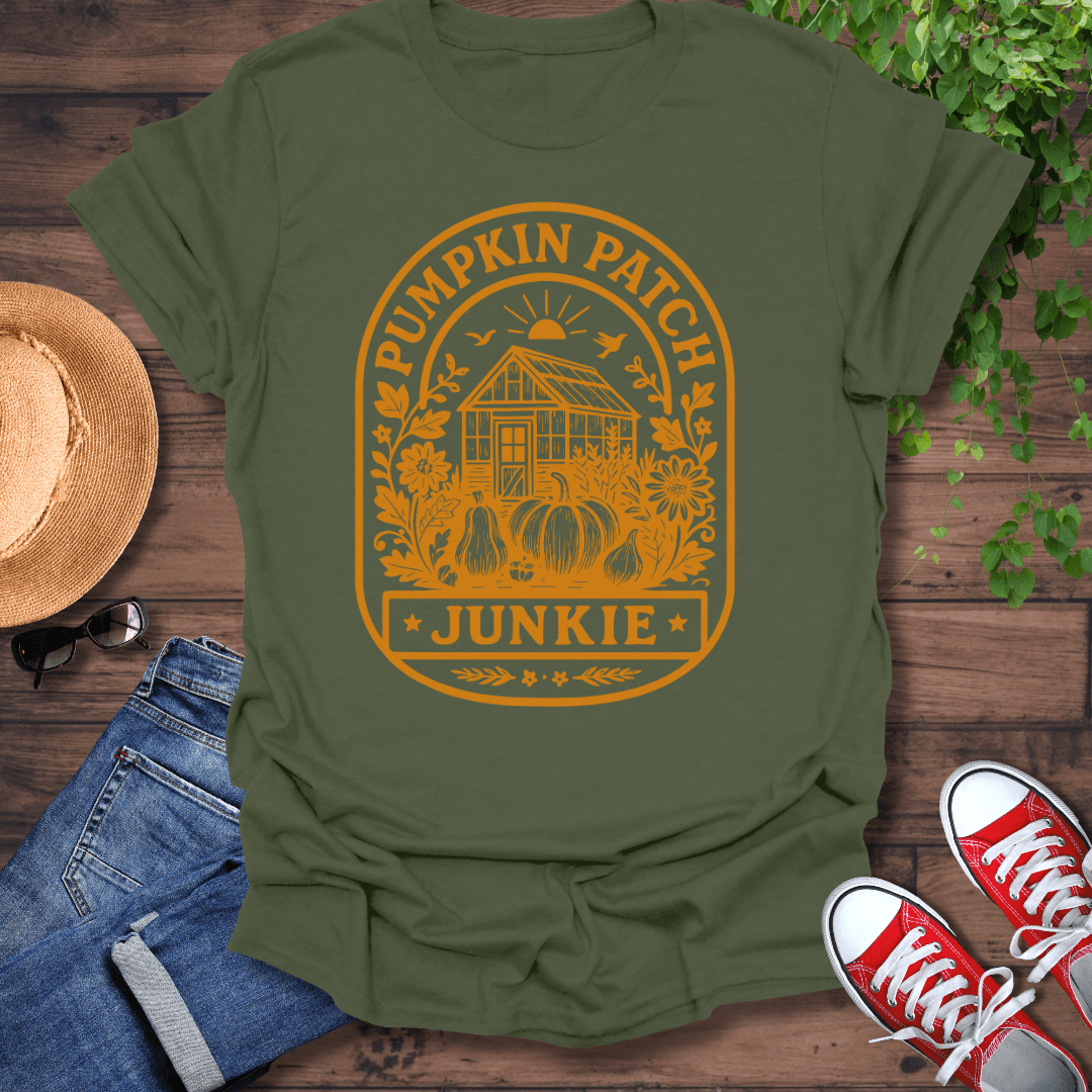 Pumpkin Patch Junkie T-Shirt