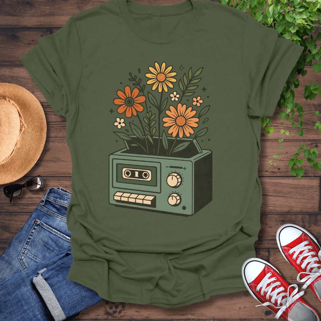Loudly Blooming T-Shirt