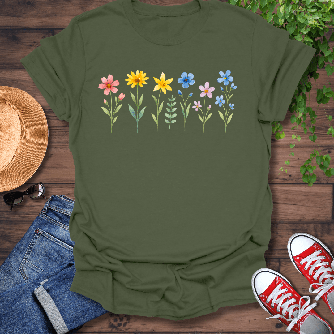 Flower Rainbow T-Shirt
