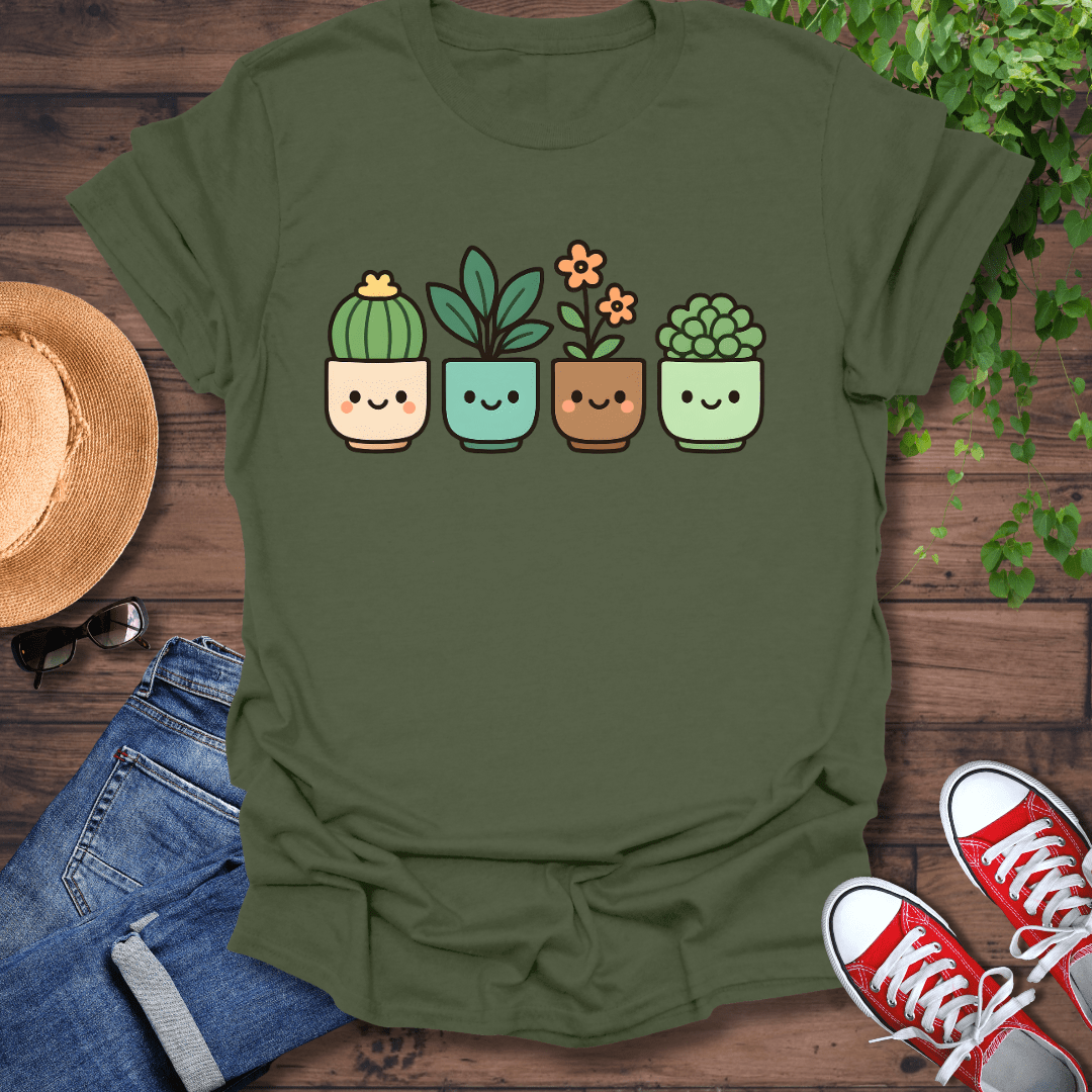 Cute Little Plants T-Shirt
