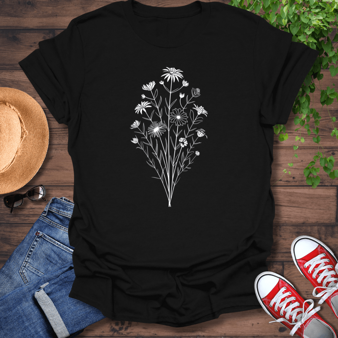 White Bouquet T-Shirt