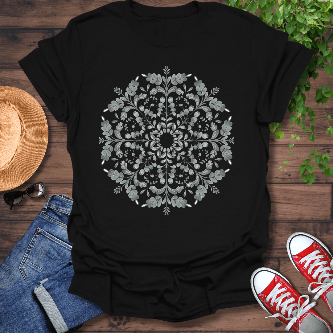 Leafy Mandala T-Shirt