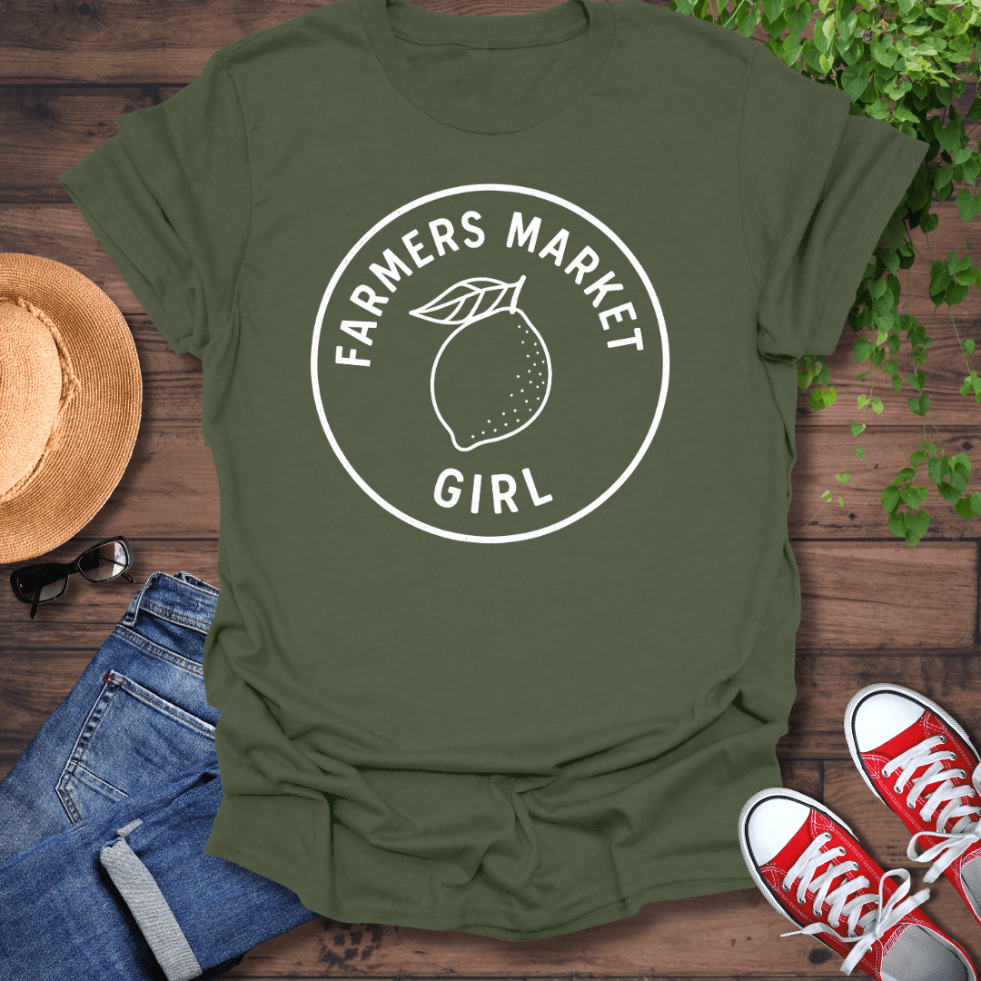 Farmers Market Girl T-Shirt