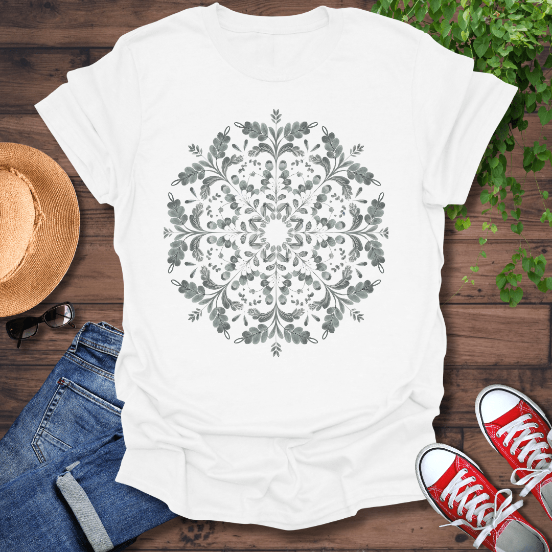 Leafy Mandala T-Shirt