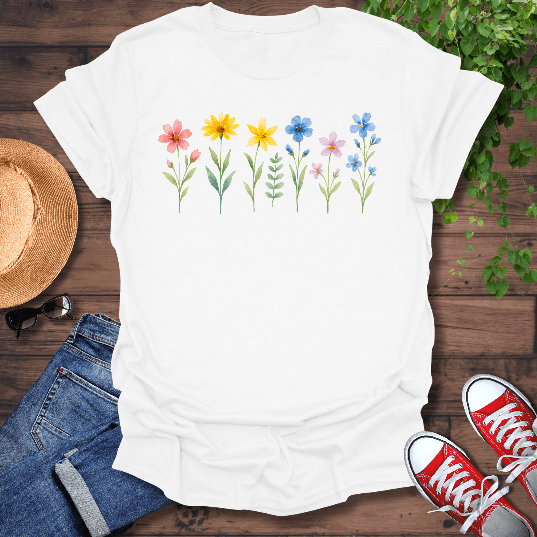 Flower Rainbow T-Shirt