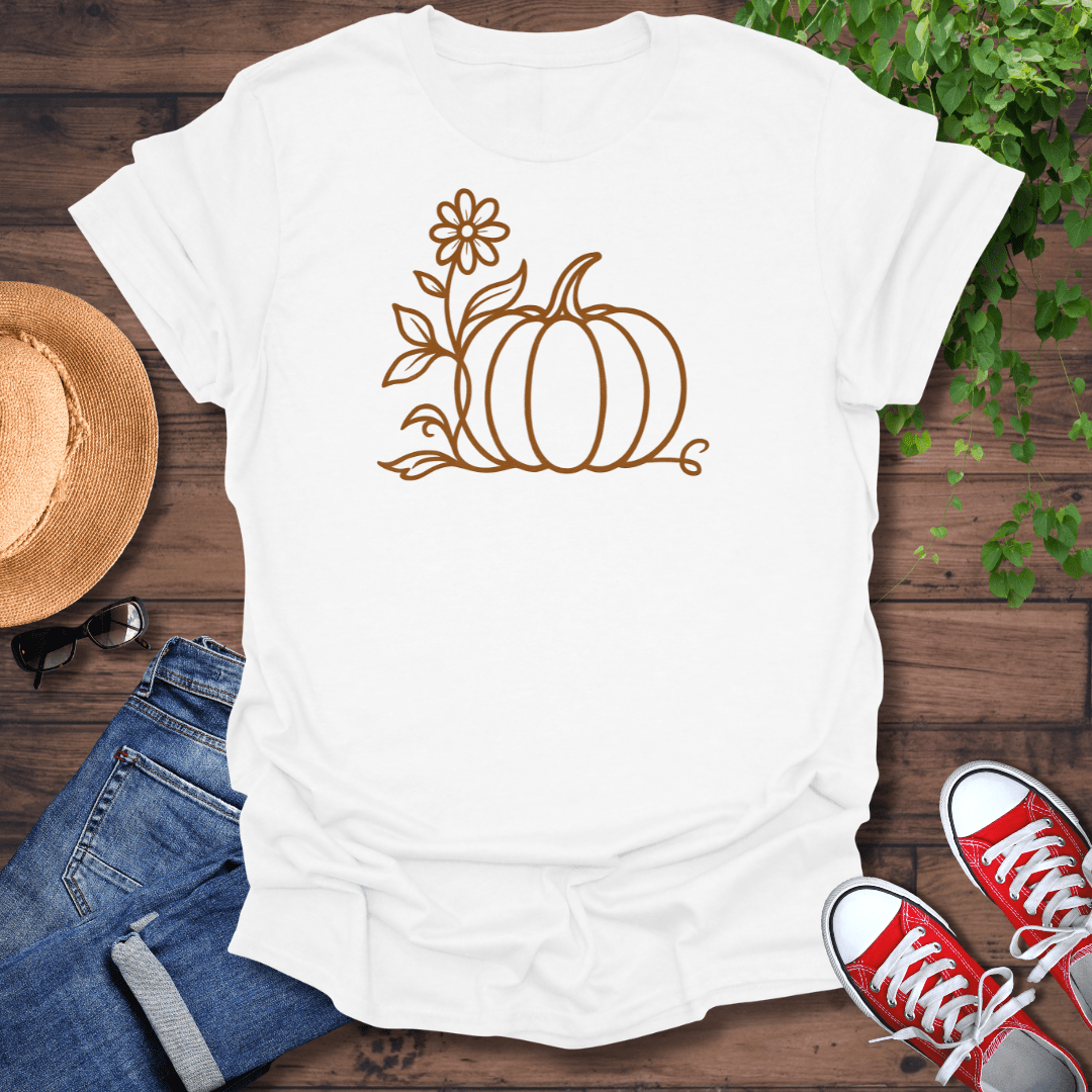 Pumpkin Simple T-Shirt