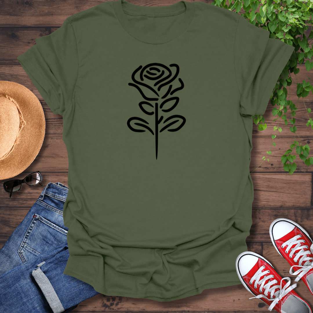 Simple Rose T-Shirt