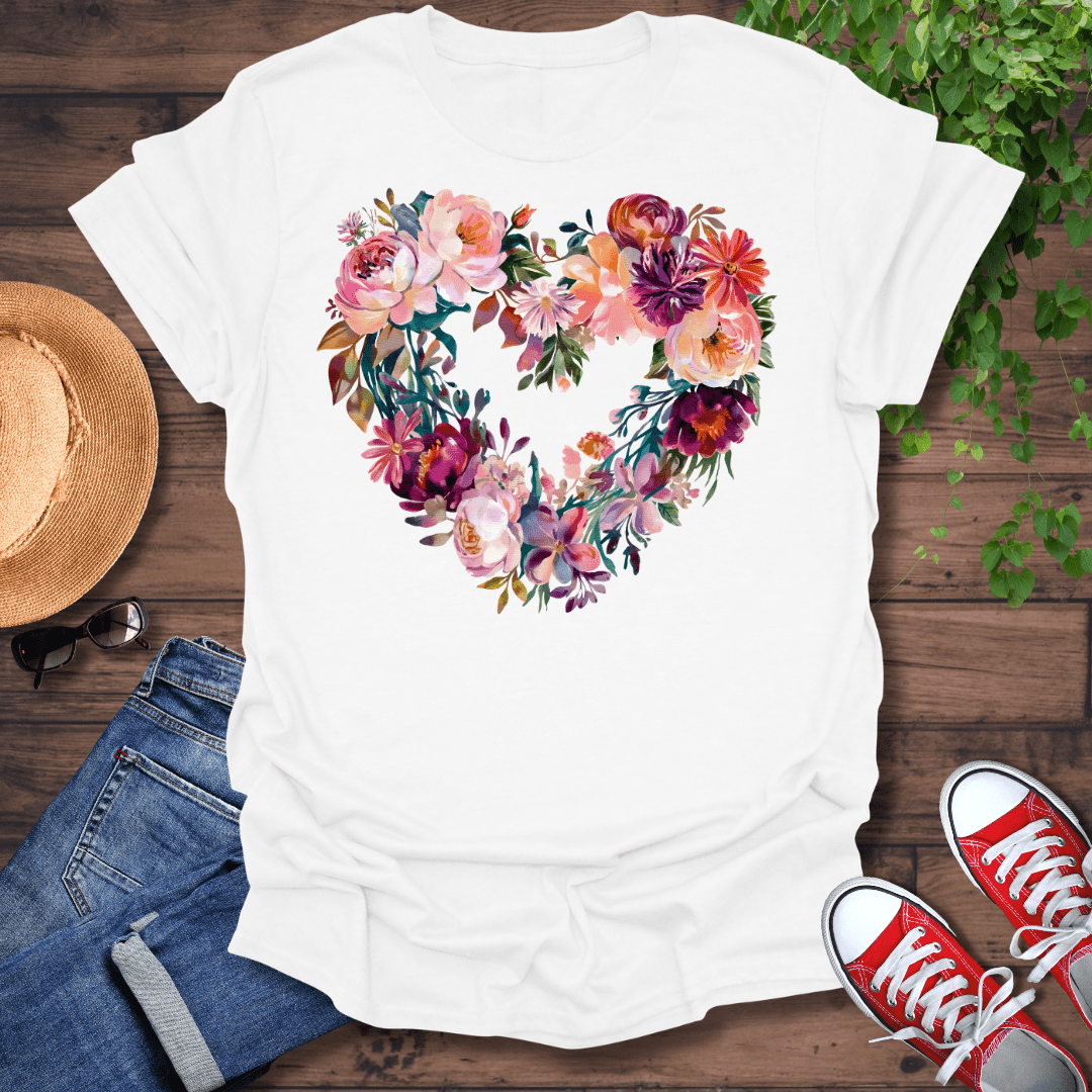 Watercolor Heart T-Shirt