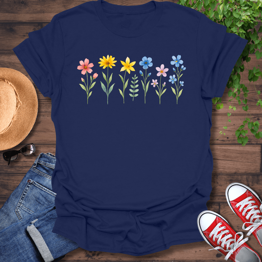 Flower Rainbow T-Shirt