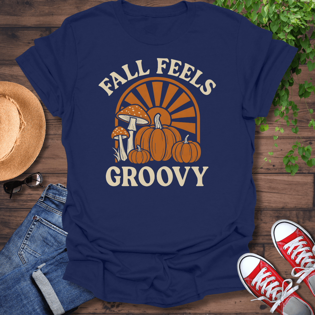 Fall Feels Groovy T-Shirt