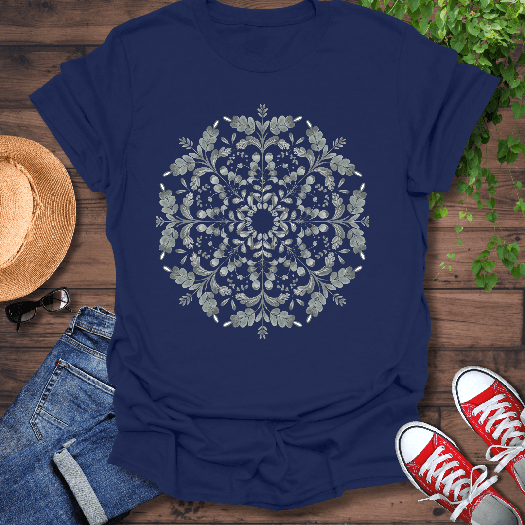 Leafy Mandala T-Shirt