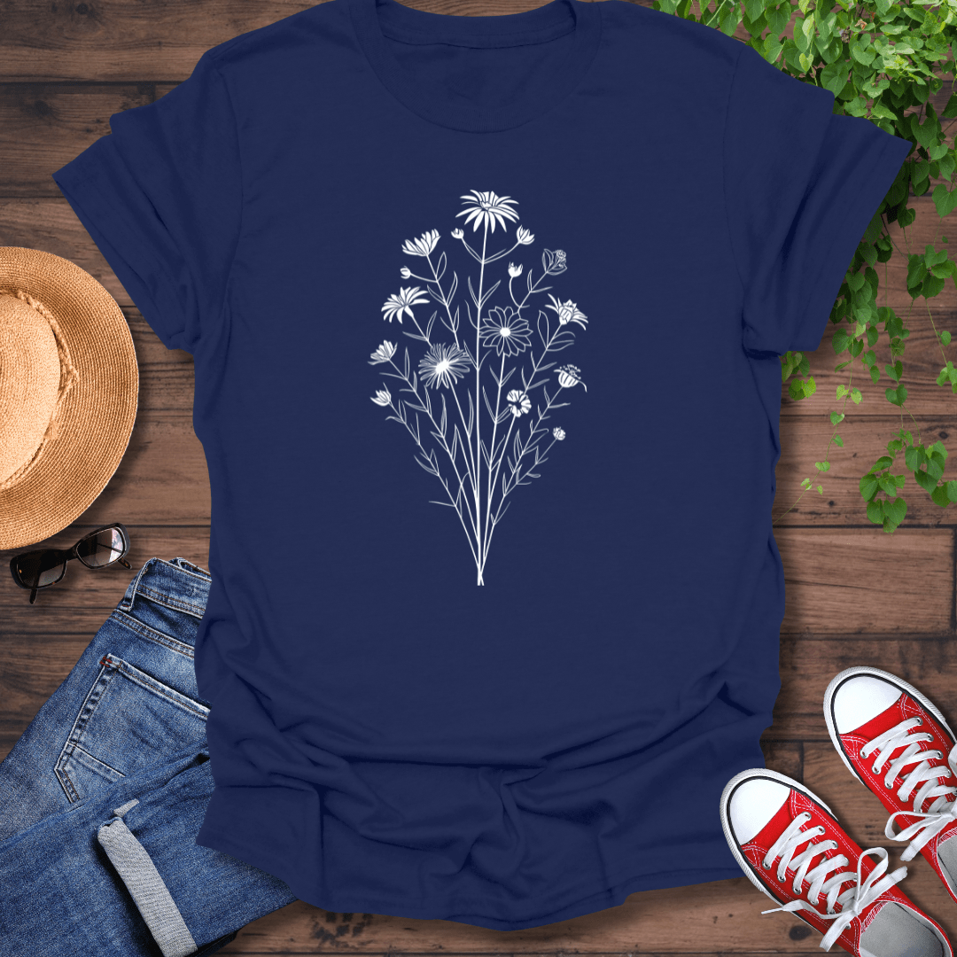 White Bouquet T-Shirt