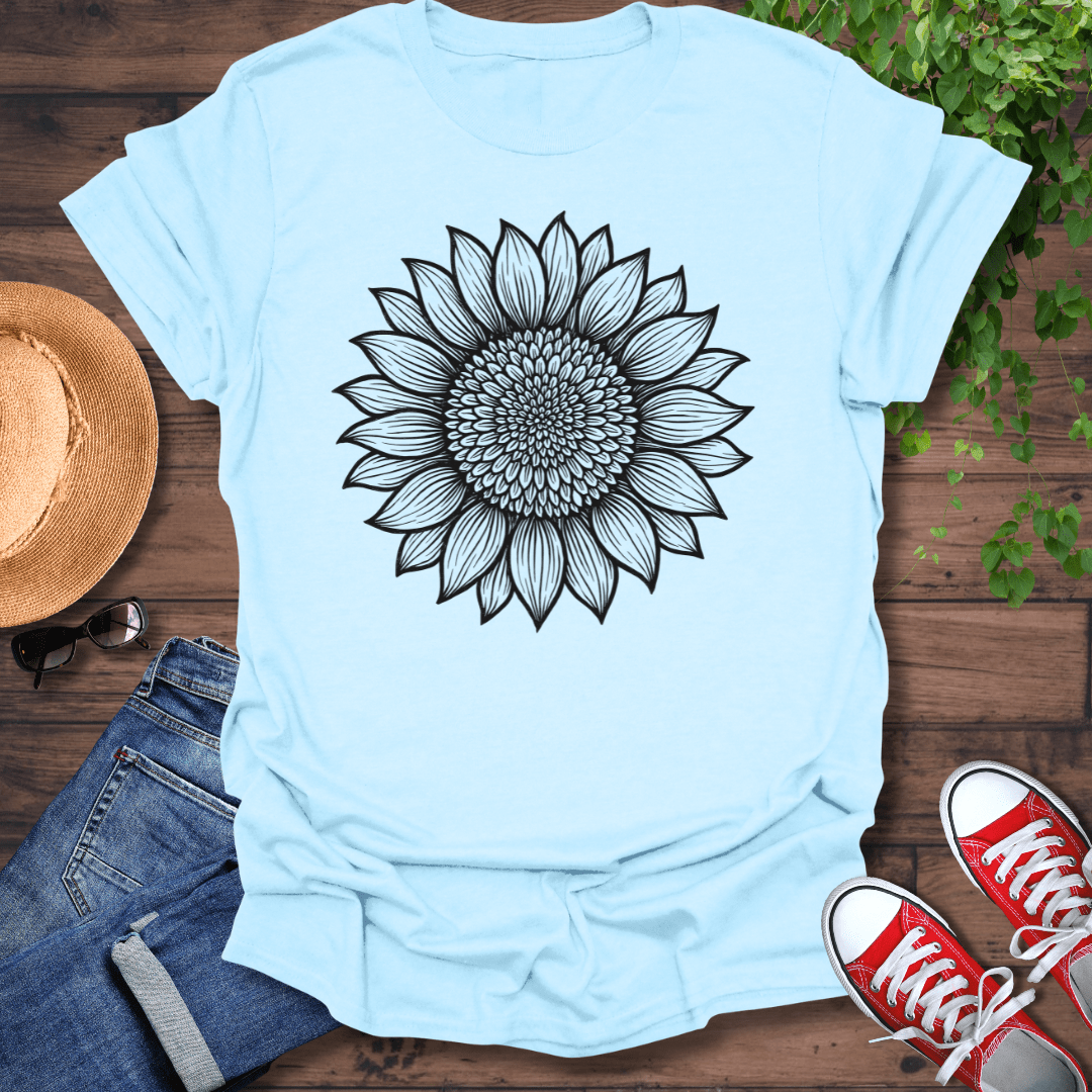 Sunflower Mandala T-Shirt