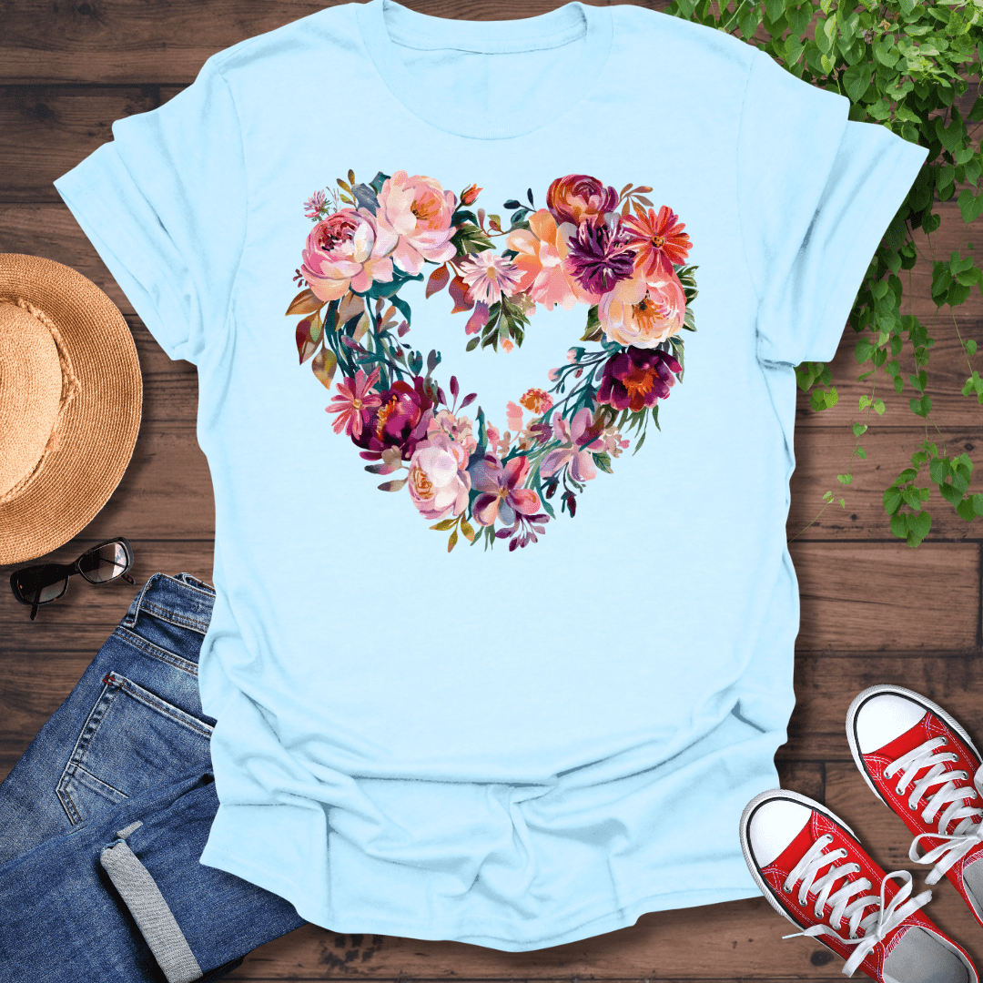 Watercolor Heart T-Shirt