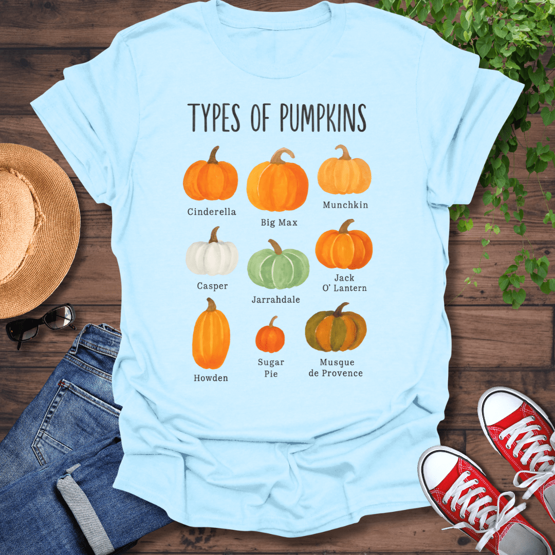 Types Of Pumpkins T-Shirt