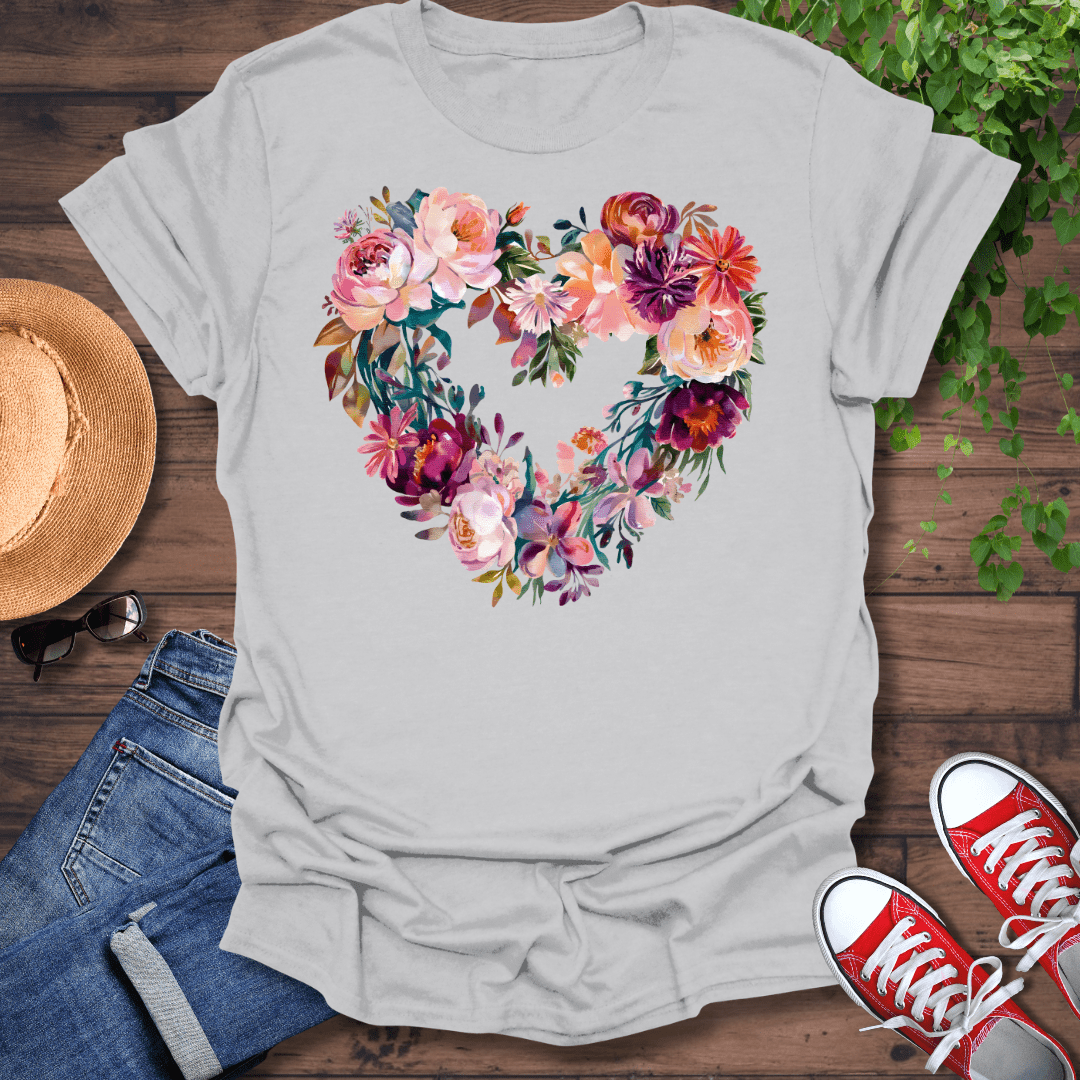Watercolor Heart T-Shirt