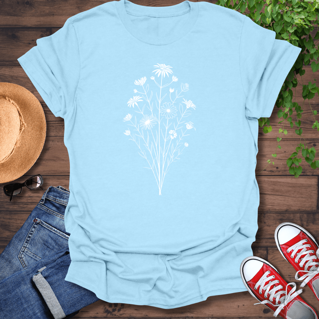 White Bouquet T-Shirt