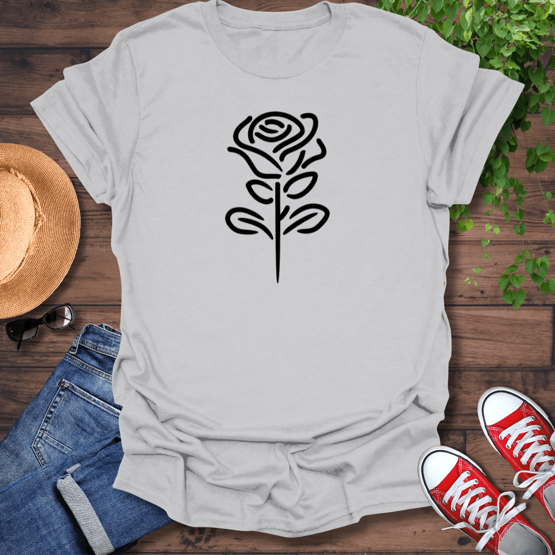 Simple Rose T-Shirt