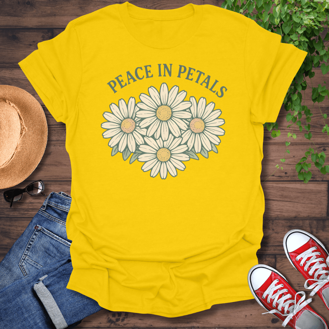 Peace In Petals T-Shirt