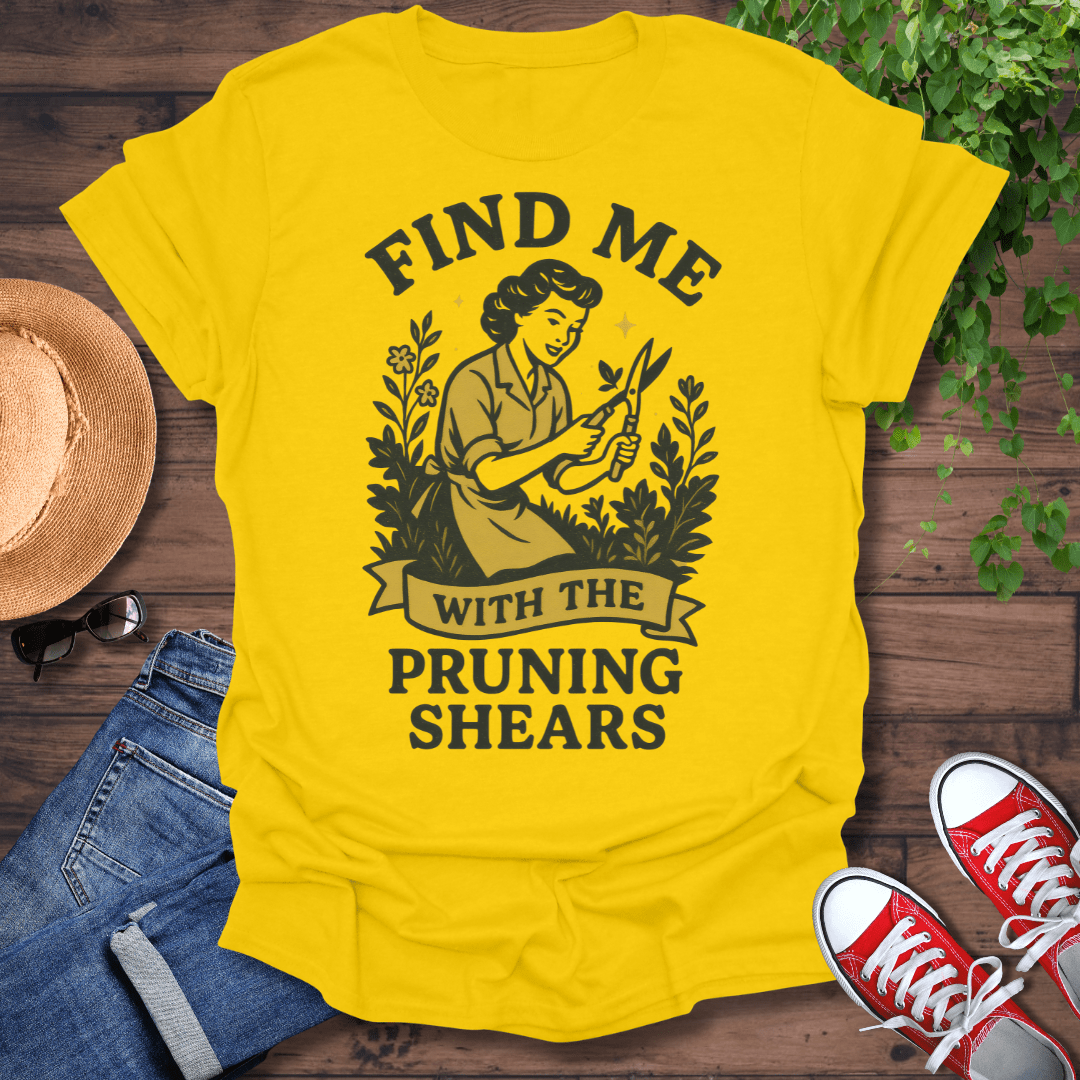 Pruning Shears T-Shirt
