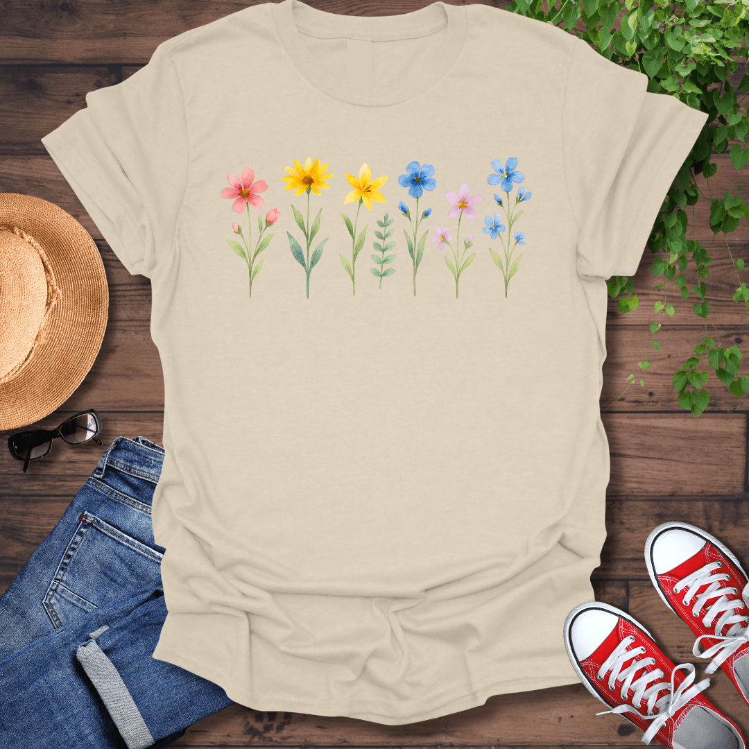 Flower Rainbow T-Shirt