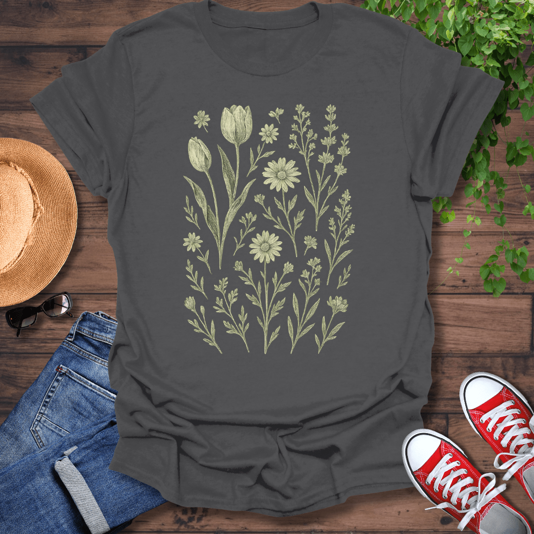 Flowers In Motion T-Shirt