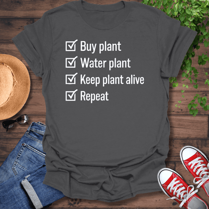 Plant Check List T-Shirt