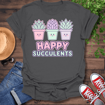 Happy Succulents T-Shirt