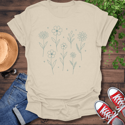 Stars & Flowers T-Shirt