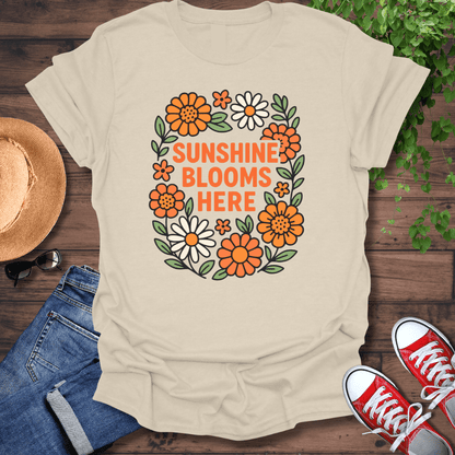 Blooms Here T-Shirt