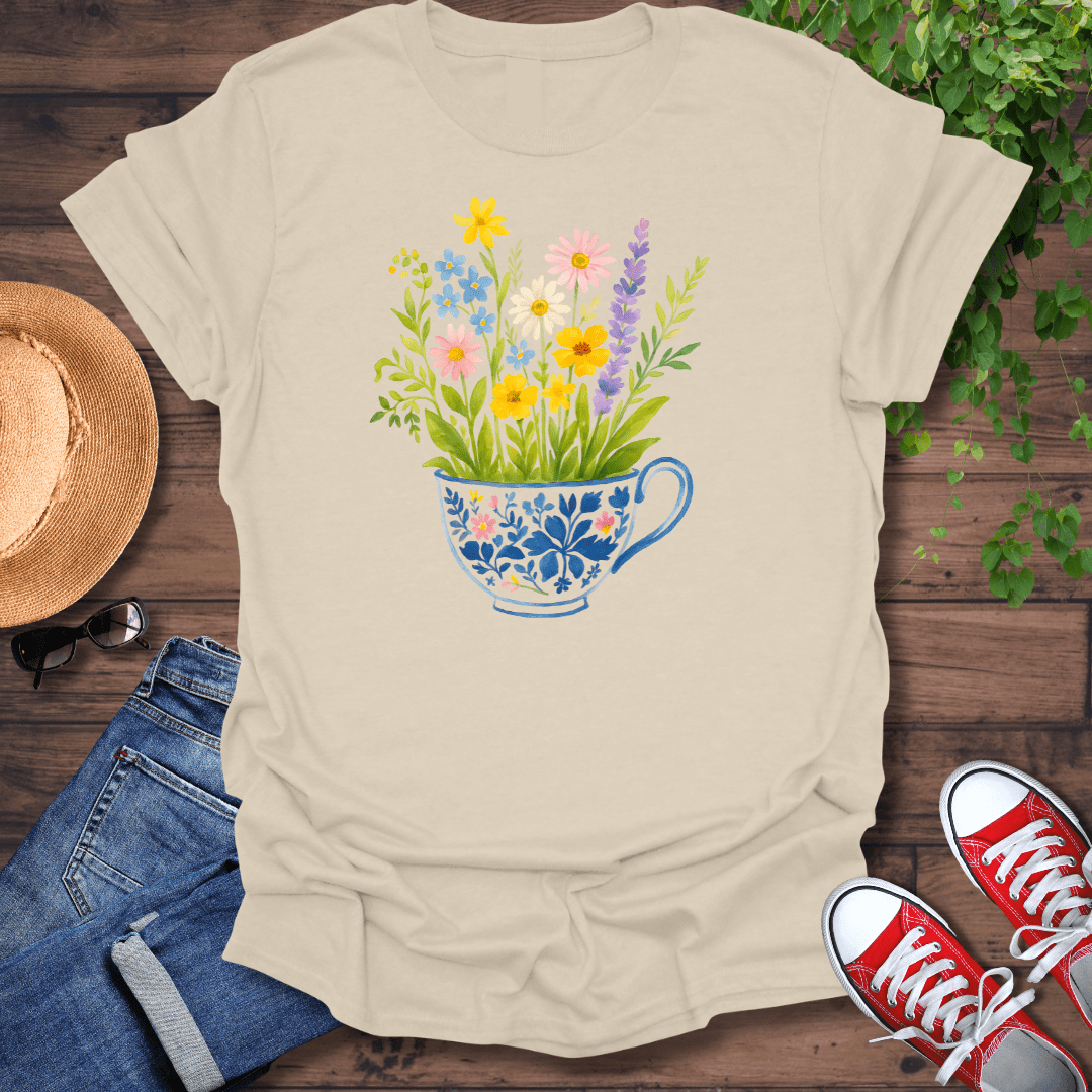 Bloomin Teacup T-Shirt