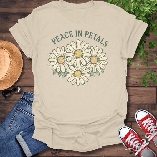 Peace In Petals T-Shirt