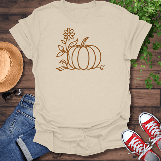 Pumpkin Simple T-Shirt