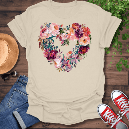 Watercolor Heart T-Shirt