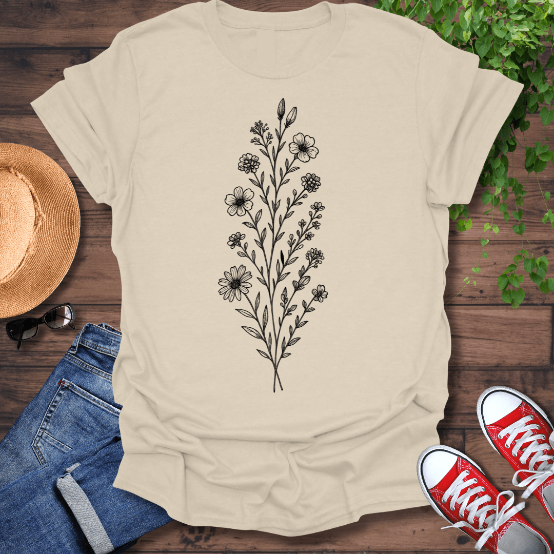 Wildflower Simplicty T-Shirt