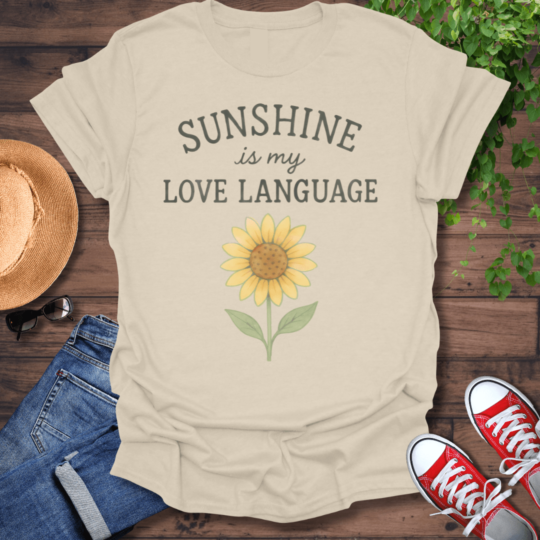 Sunshine Love Language T-Shirt
