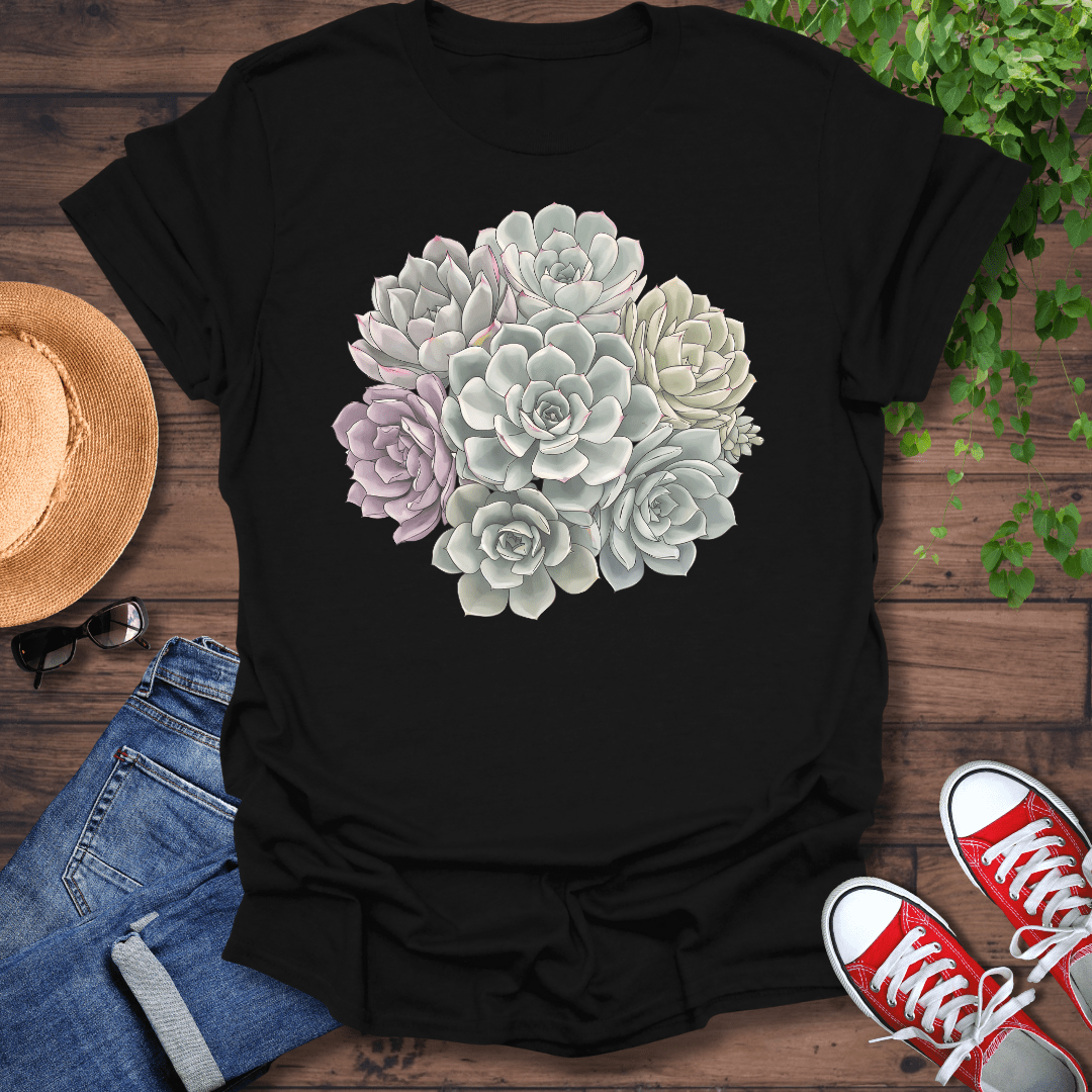 Bunch Of Succulents T-Shirt