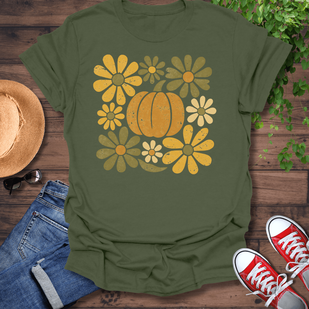 Retro Boho Fall T-Shirt
