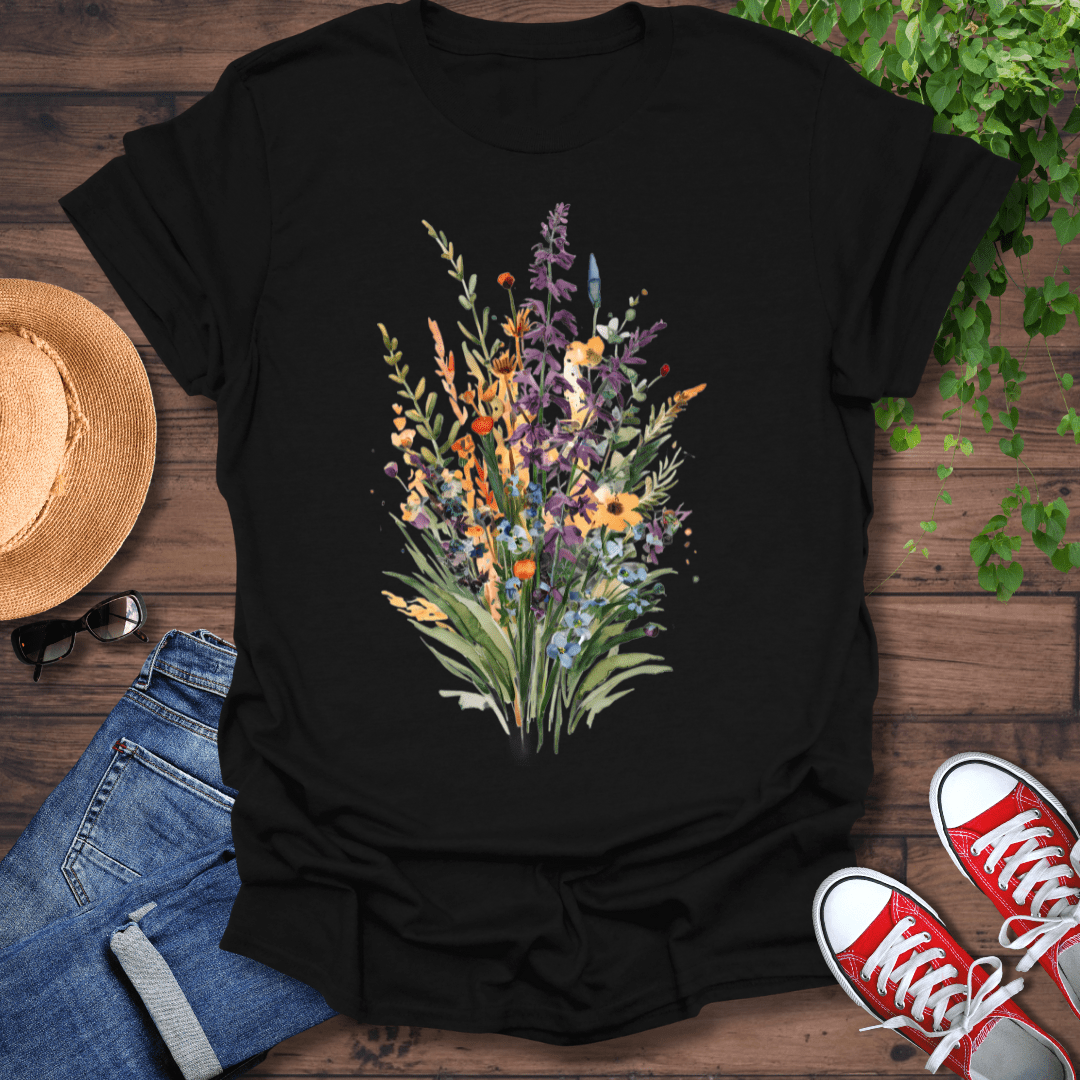 Colorful Flower Bouquet T-Shirt
