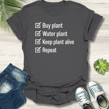 Plant Check List T-Shirt