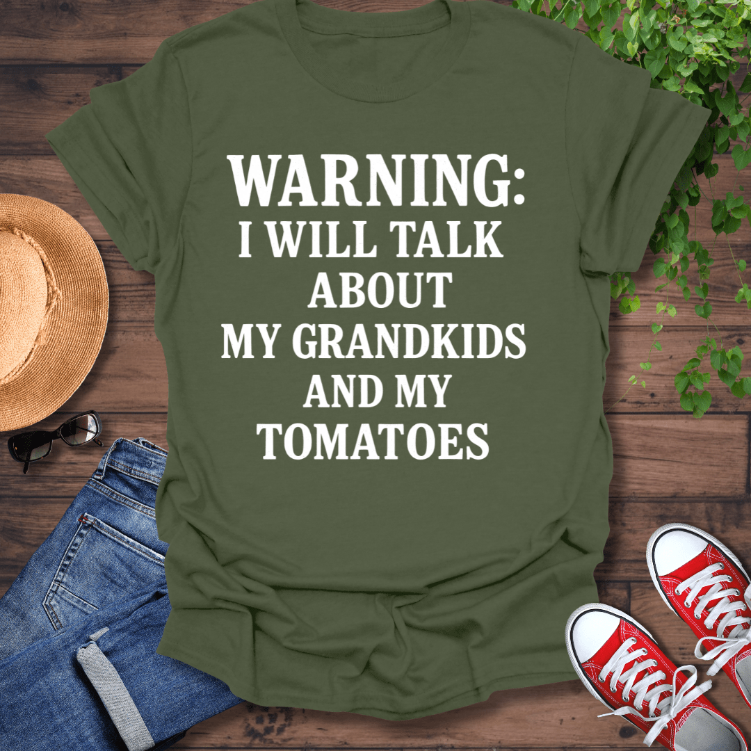 Grandkids And Tomatoes T-Shirt