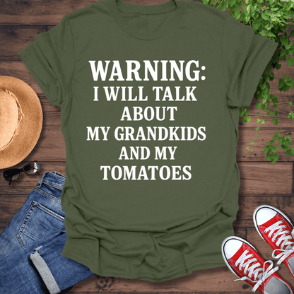 Grandkids And Tomatoes T-Shirt