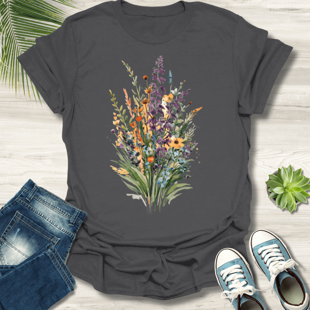 Colorful Flower Bouquet T-Shirt