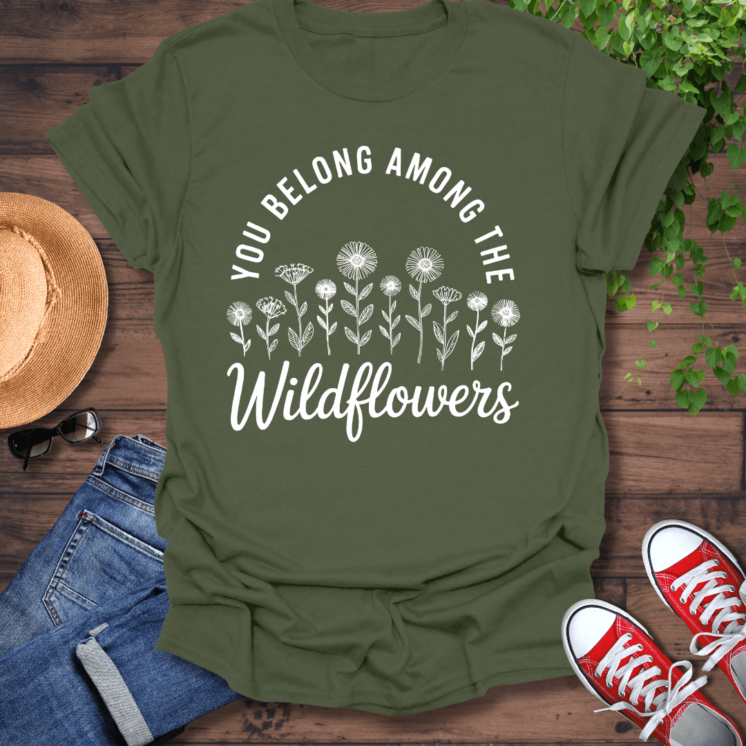 Among The Wildflowers T-Shirt