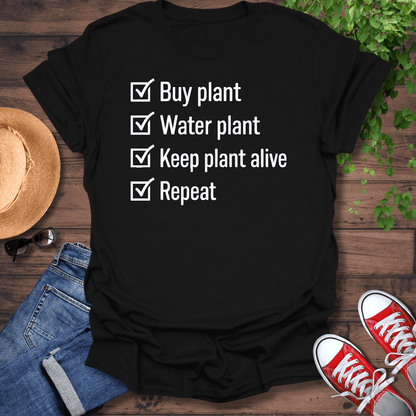 Plant Check List T-Shirt
